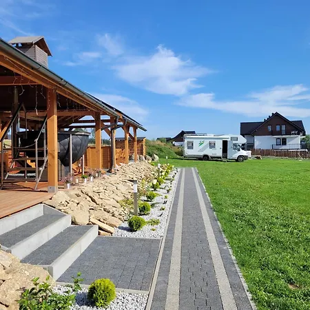 Osada Orlica Klimatyczne Z Widokiem Na Gory I Termalnym Sauna Jacuzzi 4 Km Od Zieleniec Arena Domek alpejski