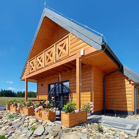 Osada Orlica Klimatyczne Z Widokiem Na Góry I Termalnym Sauna Jacuzzi 4 Km Od Zieleniec Arena Chalé Lasowka