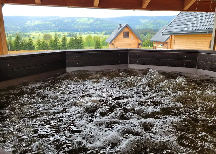 Osada Orlica Klimatyczne Z Widokiem Na Gory I Termalnym Sauna Jacuzzi 4 Km Od Zieleniec Arena *