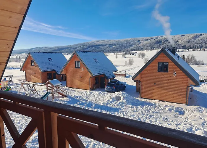 Osada Orlica Klimatyczne Z Widokiem Na Gory I Termalnym Sauna Jacuzzi 4 Km Od Zieleniec Arena Lasowka