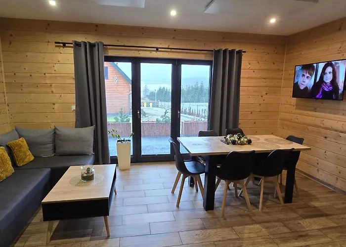 Osada Orlica Klimatyczne Z Widokiem Na Gory I Termalnym Sauna Jacuzzi 4 Km Od Zieleniec Arena Chalet Lasowka