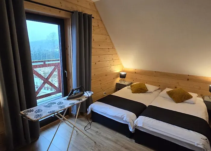 Osada Orlica Klimatyczne Z Widokiem Na Gory I Termalnym Sauna Jacuzzi 4 Km Od Zieleniec Arena * Lasowka