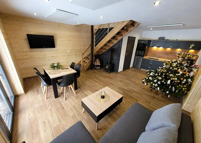 Osada Orlica Klimatyczne Z Widokiem Na Gory I Termalnym Sauna Jacuzzi 4 Km Od Zieleniec Arena Chalet