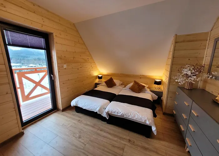 Osada Orlica Klimatyczne Z Widokiem Na Gory I Termalnym Sauna Jacuzzi 4 Km Od Zieleniec Arena Chalet Lasowka