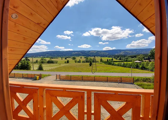 Osada Orlica Klimatyczne Z Widokiem Na Gory I Termalnym Sauna Jacuzzi 4 Km Od Zieleniec Arena Lasowka