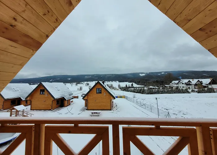 Osada Orlica Klimatyczne Z Widokiem Na Gory I Termalnym Sauna Jacuzzi 4 Km Od Zieleniec Arena * Lasowka